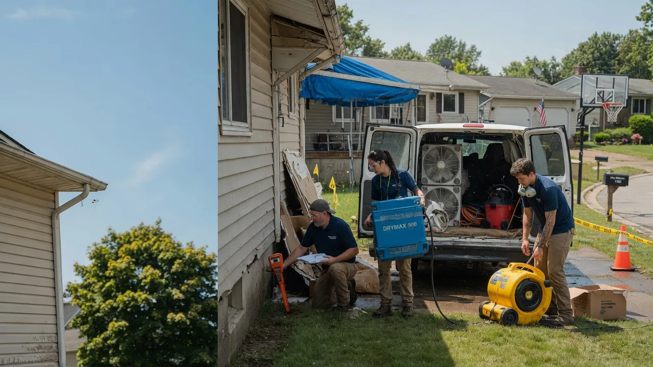 Ceiling Leak Cleanup in Elizabethtown, IL near me