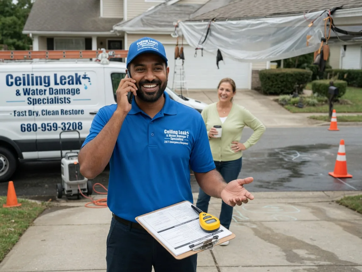 Ceiling Leak Cleanup Elizabethtown, IL FAQs